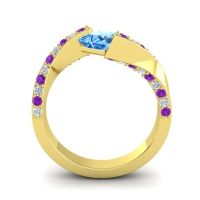 Bypass Princess Pave Navina Ring