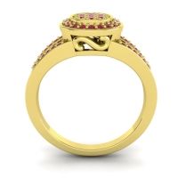 Statement Floral Pave Nalya Ring