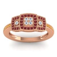 Statement Pave Mandura Ring