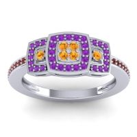 Statement Pave Mandura Ring