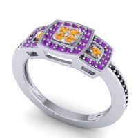 Statement Pave Mandura Ring