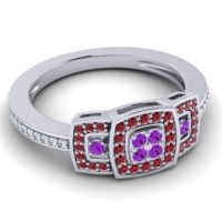 Statement Pave Mandura Ring
