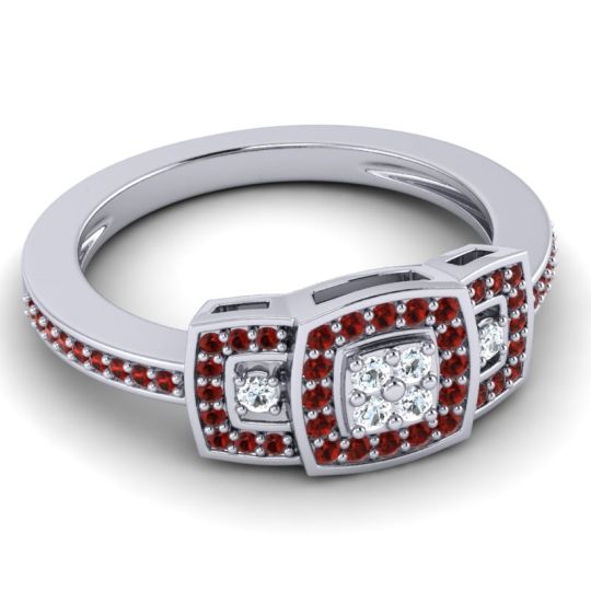 Statement Pave Mandura Ring