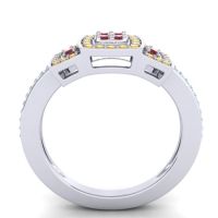 Statement Pave Mandura Ring