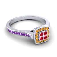 Statement Pave Kazipu Ring