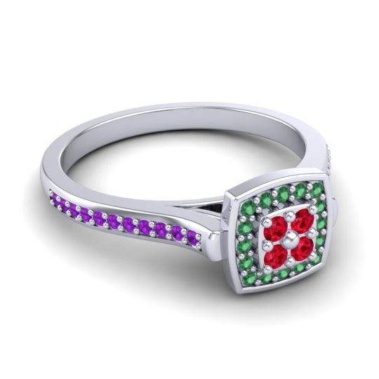 Statement Pave Kazipu Ring