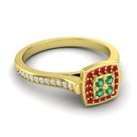 Statement Pave Kazipu Ring