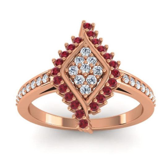 Statement Pave Vajra Ring