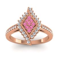 Statement Pave Vajra Ring