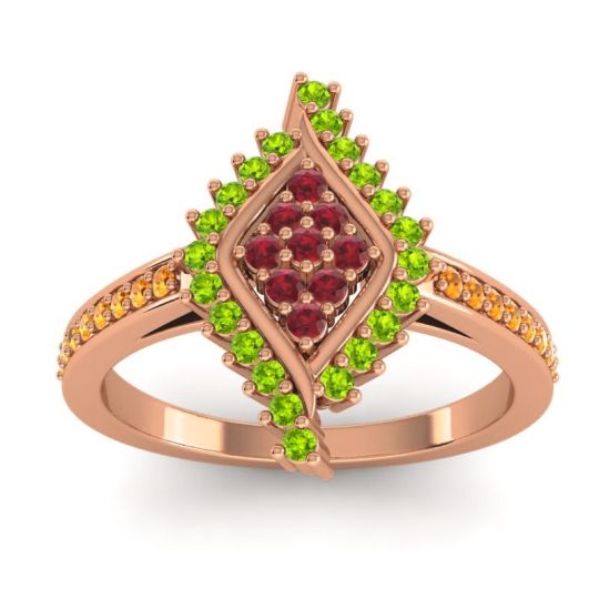 Statement Pave Vajra Ring