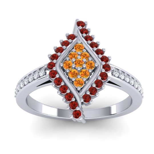 Statement Pave Vajra Ring