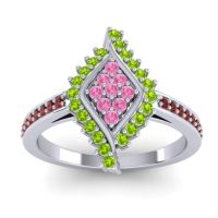 Statement Pave Vajra Ring