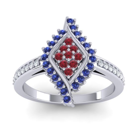 Statement Pave Vajra Ring