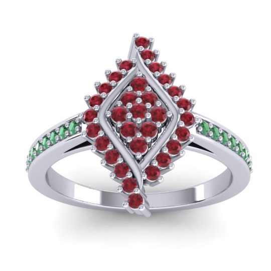 Statement Pave Vajra Ring