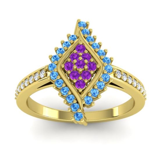 Statement Pave Vajra Ring