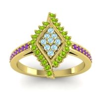 Statement Pave Vajra Ring