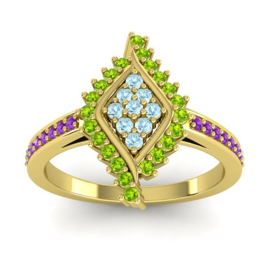 Statement Pave Vajra Ring