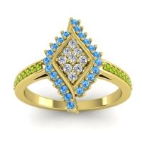 Statement Pave Vajra Ring