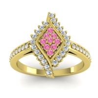 Statement Pave Vajra Ring