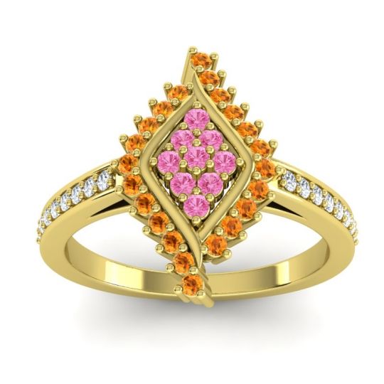 Statement Pave Vajra Ring
