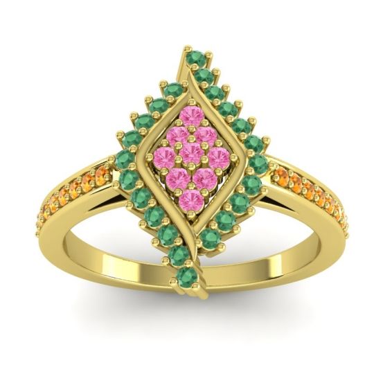 Statement Pave Vajra Ring