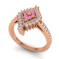 Statement Pave Vajra Ring