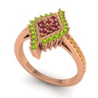 Statement Pave Vajra Ring