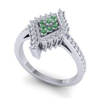 Statement Pave Vajra Ring