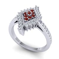 Statement Pave Vajra Ring