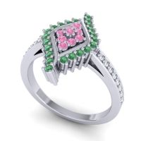 Statement Pave Vajra Ring