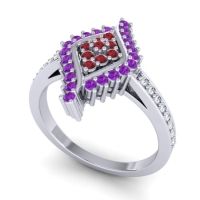 Statement Pave Vajra Ring