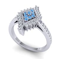 Statement Pave Vajra Ring