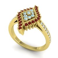 Statement Pave Vajra Ring