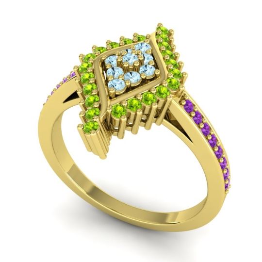 Statement Pave Vajra Ring