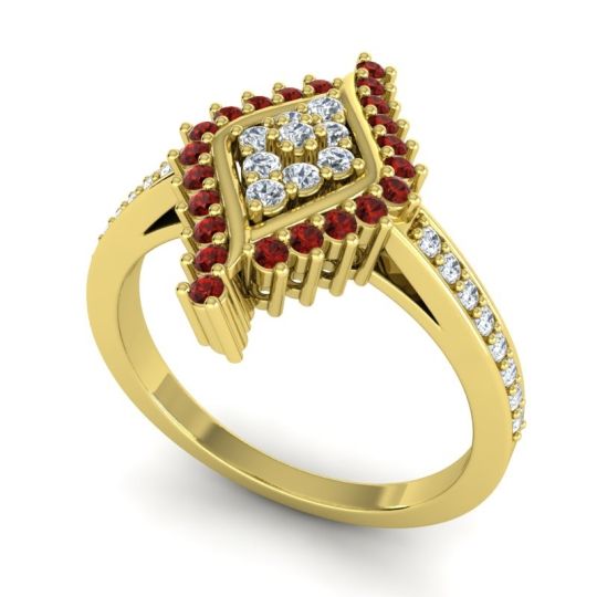 Statement Pave Vajra Ring