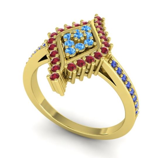 Statement Pave Vajra Ring