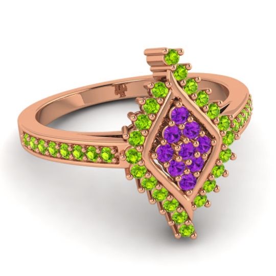 Statement Pave Vajra Ring
