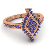 Statement Pave Vajra Ring