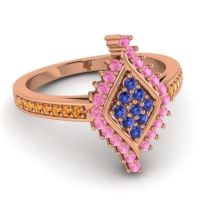 Statement Pave Vajra Ring