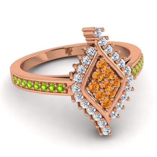 Statement Pave Vajra Ring