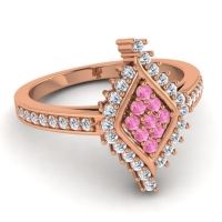 Statement Pave Vajra Ring