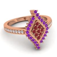 Statement Pave Vajra Ring
