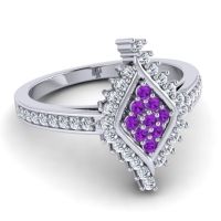 Statement Pave Vajra Ring