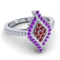 Statement Pave Vajra Ring