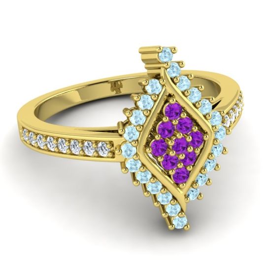 Statement Pave Vajra Ring
