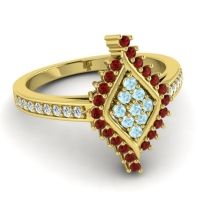 Statement Pave Vajra Ring