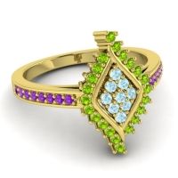 Statement Pave Vajra Ring