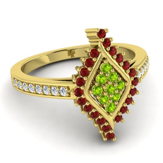 Statement Pave Vajra Ring