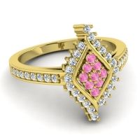 Statement Pave Vajra Ring