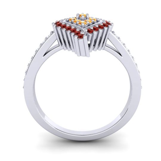 Statement Pave Vajra Ring